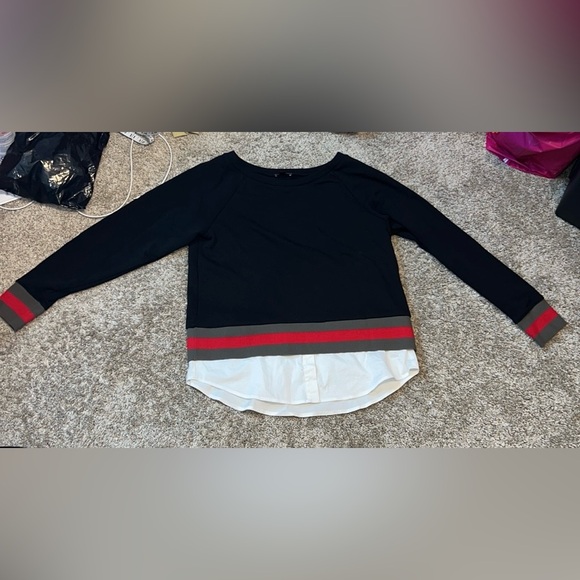 Stella & Dot 2 In 1 Pullover Sweater Size Medium - Picture 5 of 10